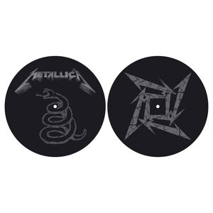 Metallica Turntable Slipmat Set: The Black Album (Retail Pack)