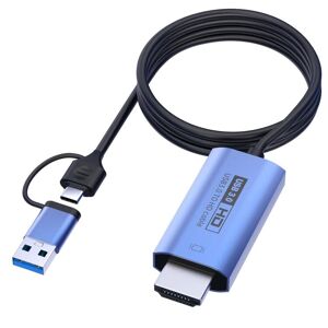 Shoppo Marte V05E USB 3.0 + USB-C / Type-C to HDMI Adapter Cable