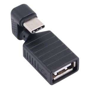Shoppo Marte USB-C / Type-C Male to USB 2.0 Female U-shaped Elbow OTG Adapter