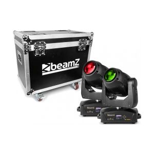 BeamZ professional IGNITE180B LED Beam Moving Head 2 stk. i F bevægersig bevæger