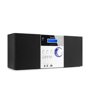 Stereoanlæg / Mini Hi-Fi anlæg med CD-afspiller, DAB+/FM Radio, Bluetooth og USB