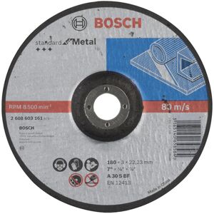 Bosch Skæreskive Metal 180x3mm Krøp Std - 2608603161