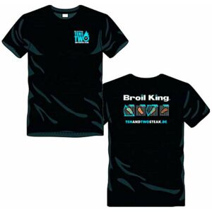 Broil King T-shirt 10&2 Sort - Stk 3XL