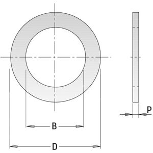 CMT Bøsning 22,2x1,4x15 - 299.237.00