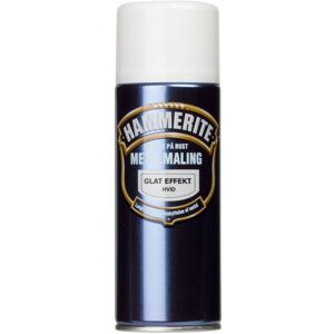 Borup Kemi A/S Hammerite Glat-effekt Spray - Hvid 400ml