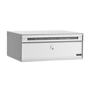 Allux PC2 - uden lås 6 modul Hvid m. stållåge Systempostkasse - F47855-6H