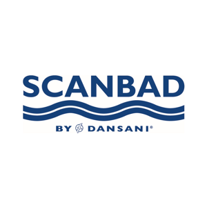 Scanbad MATCH Afstandsstykker (2x6 mm) rørgennemføring Match,sort
