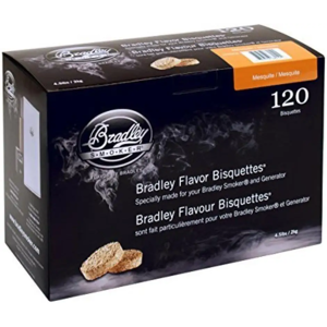 Bradley Smoker Bradley Rygebriket Mesquite 120 Stk7pk - Btmq120