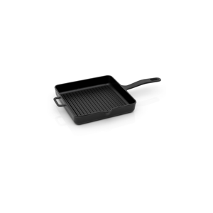 Paleo Kvadratisk Grillpande L, sort, 25x25cm - Grillpande