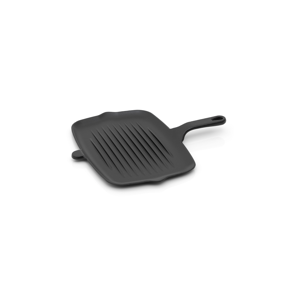 Silverline Paleo Flad Grillpande XL, sort, 32x22cm - Grillpande