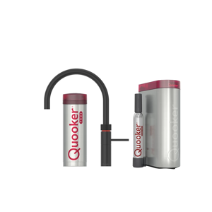 Quooker Fusion Round Sæt M 3l Black Inkl. Pro3 & Cube Beholder