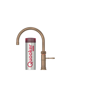 Quooker Quooker Fusion Round Sæt M 3l Bruneret Messing