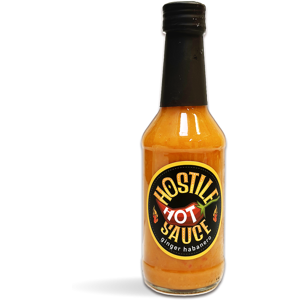 Hostile Hot Sauce Ginger Habanero- 250 ml