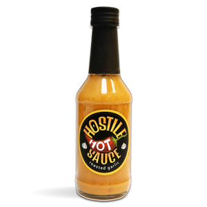 Hostile Hot Sauce Roasted Garlic- 250 ml