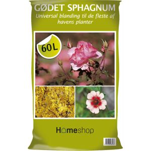 Homeshop Gødet Sphagnum  60lt