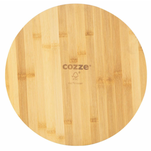 Cozze pizzaskærebræt 350 x 12mm Bambus træ - 90314
