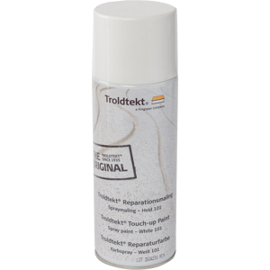 Troldtekt 400 ml. Spraymaling reparationsmaling Hvid 101