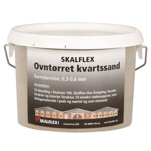 Skalflex Ovntørret Kvartssand - 0,3 - 0,6 Mm 4kg