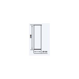 Aduro A/S Aduro Murbøsning enkelt  500 mm. 53034