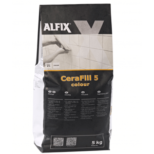 Alfix Cerafill 5 Colour Lysgrå - 5 Kg