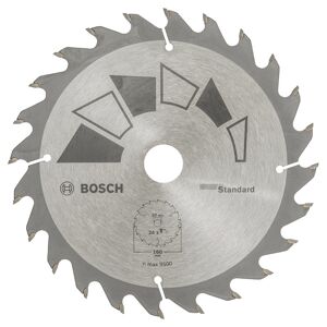 Bosch Rundsavsklinge Stand Ø160x2.2x20/16mm T24 - 2609256810