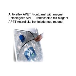 No-Name Antirefleks Frontplade 53x73 M/magnet