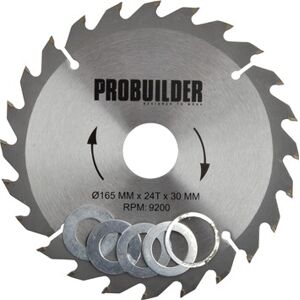 Probuilder Klinge, 165x30x2,8 Mm, T24