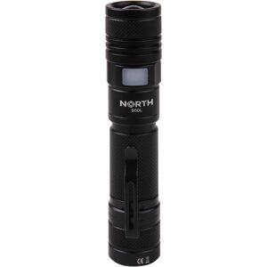 North Aluminium Zoom Lommelygte, 950 Lumen, Sort