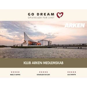 Go Dream Oplevelsesgave - Klub Arken Medlemskab