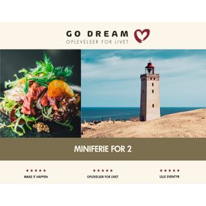 Go Dream Oplevelsesgave - Miniferie For 2