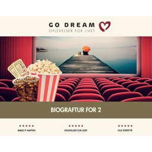 Go Dream Oplevelsesgave - Biograftur For 2
