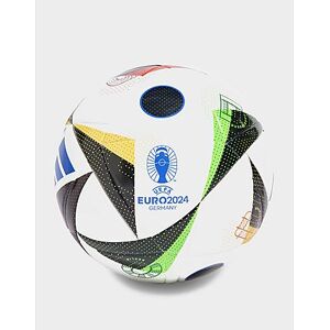 adidas Euro 2024 J350 Football, White / Black / Glow Blue