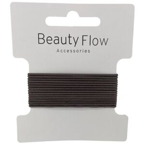 Beauty Flow Basic Hairtie 15 Pieces - Brownie
