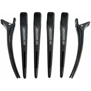 HH Simonsen Carbon Clips 6 Pieces - Black