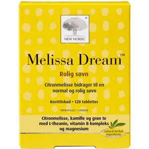 New Nordic Melissa Dream 120 Pieces