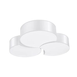 Sollux Lighting Loftslampe Circle 3b Hvid