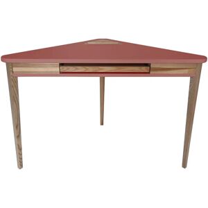 Ragaba Ashme Hjørneskrivebord 114x85x85cm - Antik Pink