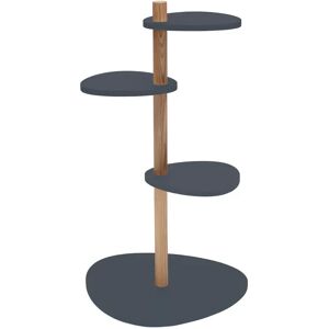 Ragaba Magla 3-Lags Asketræ Plant Stand B55 X H91cm Grafit