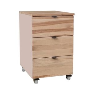 Ragaba Luka Opbevaringsskab Med Hjul B41xd50cm Askbrun Beige