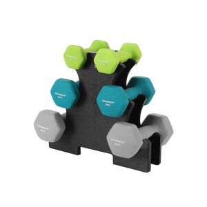 SONGMICS Dumbbell, 6 X Håndvægte