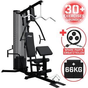 FF Europe Vægtskiver 66 Kg, Justerbare, Lat Pulldown, Leg And Leg Curl