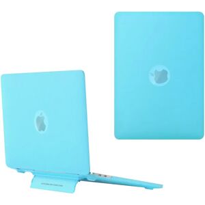 TABLETCOVERS.DK Macbook Pro 14 M1/M2/M3 (2021-2023) Plastik Cover m. Kickstand - Mat Frosted Lyseblå