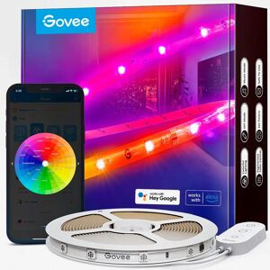 Govee RGBIC LED Silicone Lightstrip - 5m - Hvid