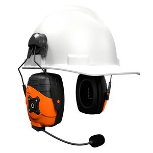 ISOtunes Link 2.0 EN352 Bluetooth Høreværn til Sikkerhedshjelm - Sort / Orange
