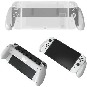 TABLETCOVERS.DK Joypad Controller m. Håndtag til Nintendo Switch OLED - Hvid