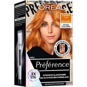 L’Oréal Paris Indsamling Préférence Vivid Colors Intens Glansfarve 7.432 Santa Monica/Copper