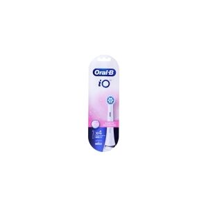 Oral-B iO Series Gentle Care Tandbørstehoveder - Hvid - 4-pak