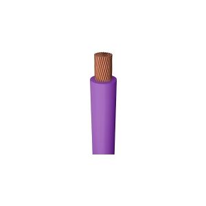 CSDK-SL Samlekabel, halogenfrit1X0 ,5 mm² H05Z-K violet 300/500V spole, kabeldiameter 2,1 mm - (200 meter)