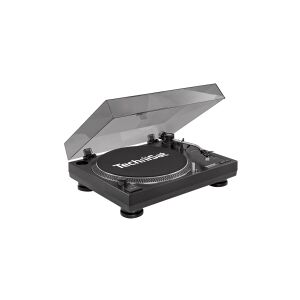 TechniSat TechniPlayer LP 300 - Pladespiller - sort, sølv