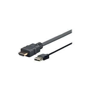VivoLink Pro - Adapterkabel - USB han til HDMI han - 1 m - 4K support